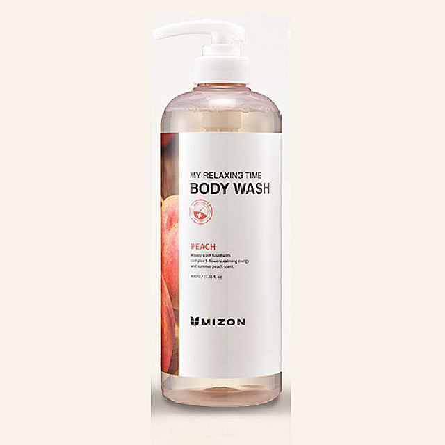 MIZON MY RELAXING TIME BODY WASH [PEACH]